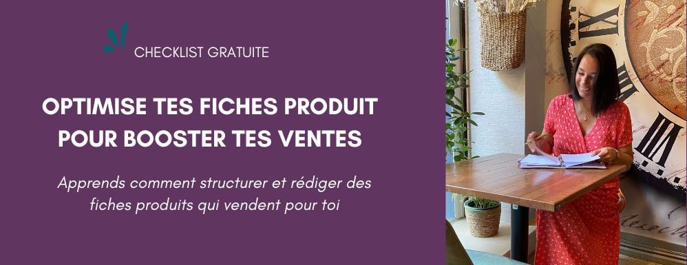 checklist gratuite fiche produit