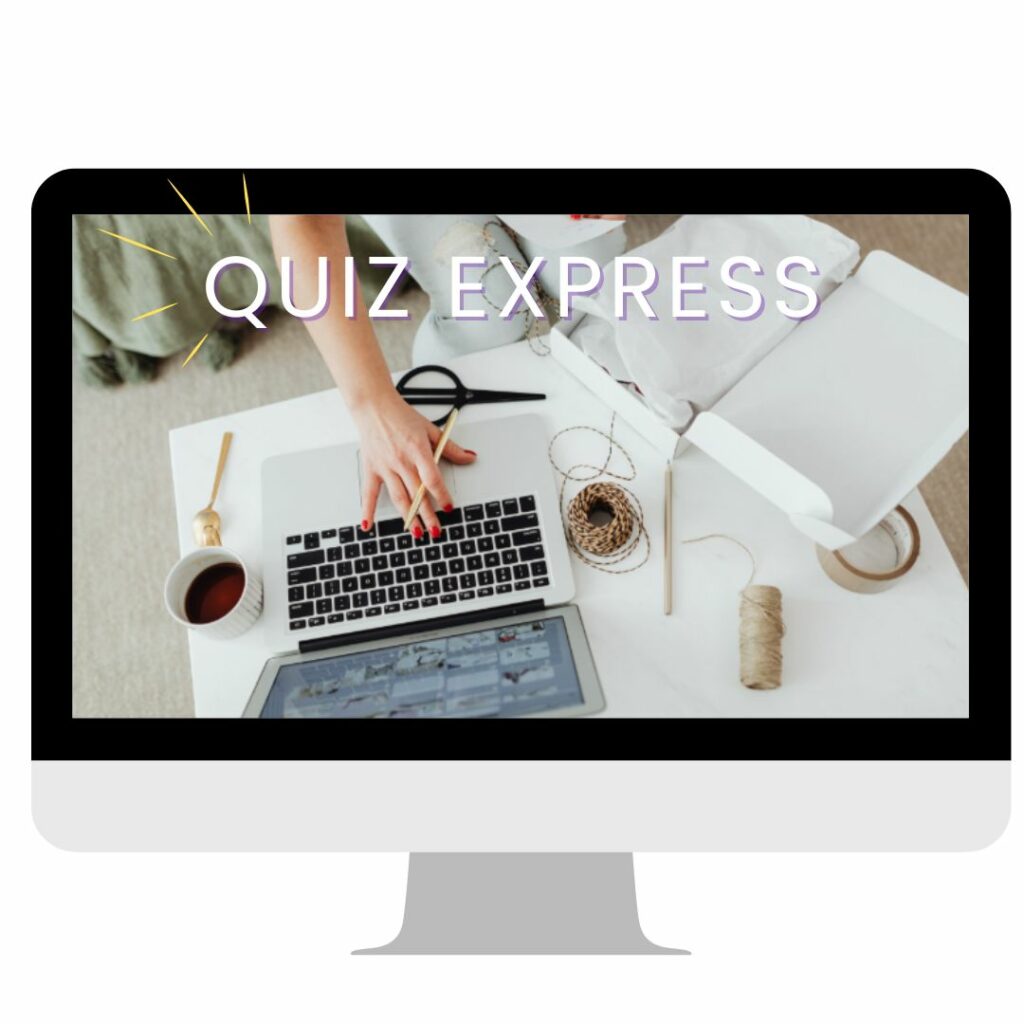 quiz express spécial site e-commerce